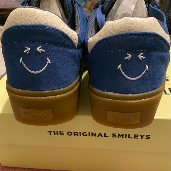 Women's Dr. Scholl's X SMILEYWORLD Madison Lace Sneaker Blue Smiley NEW … - Picture 10 of 15